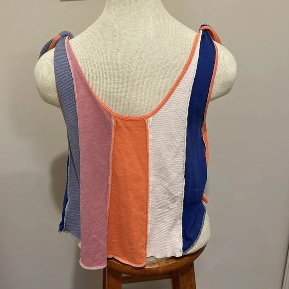 We The Free - Carousel Tank - Blue/Pink/Peach - Size X-Small - Gently Used!! - Picture 7 of 11